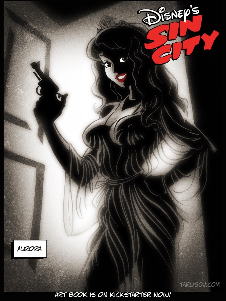 Disney Princesses Re Imagined As Sin City Characters