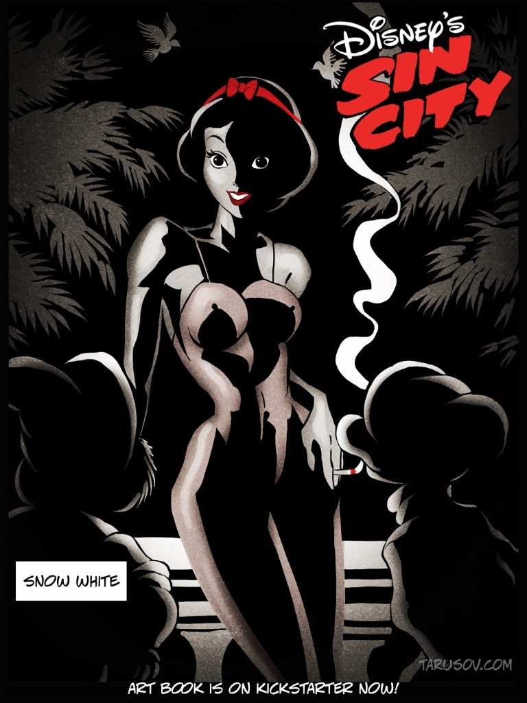 Disney Princesses Re Imagined As Sin City Characters