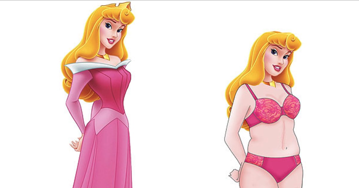 Someone Drew the Disney Princesses With Bodies and They Beautiful