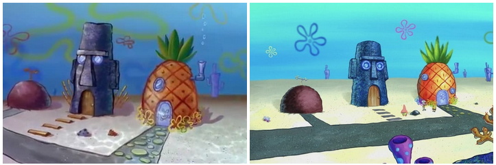 See How “Spongebob Squarepants” Looked In The First Episode Vs Today ...
