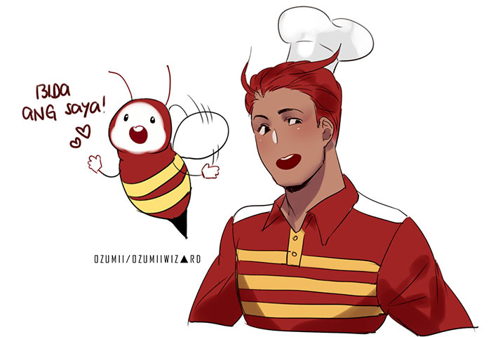 fast food mascots as villains