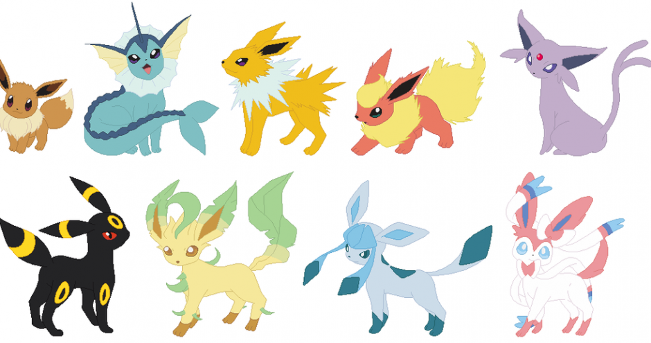 Eevees are the most adorable thing you'll ever see. 