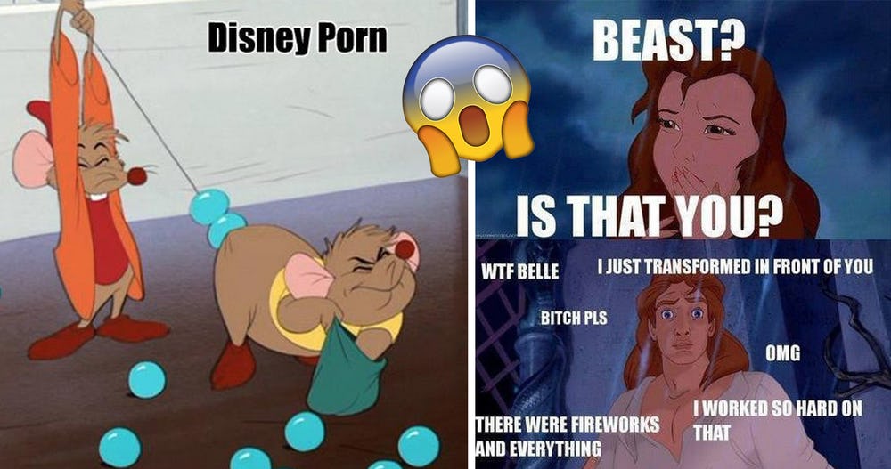 Disney Cartoon Porn Memes - 10+ Inappropriate Disney Memes That Will Ruin Your Childhood