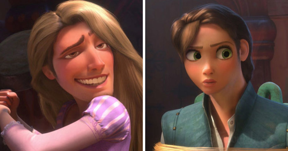 This Is What Would Happen If Disney Characters Used The Face Swap App
