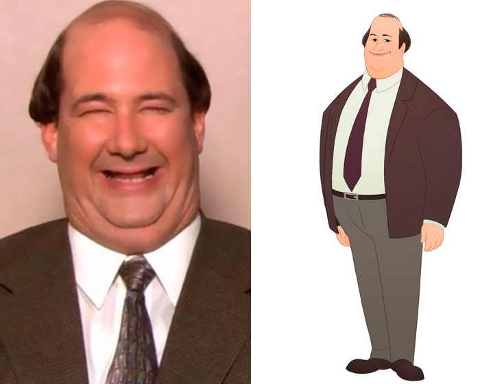 This Artist Re-imagined The Cast of 'The Office' as Cartoon Characters