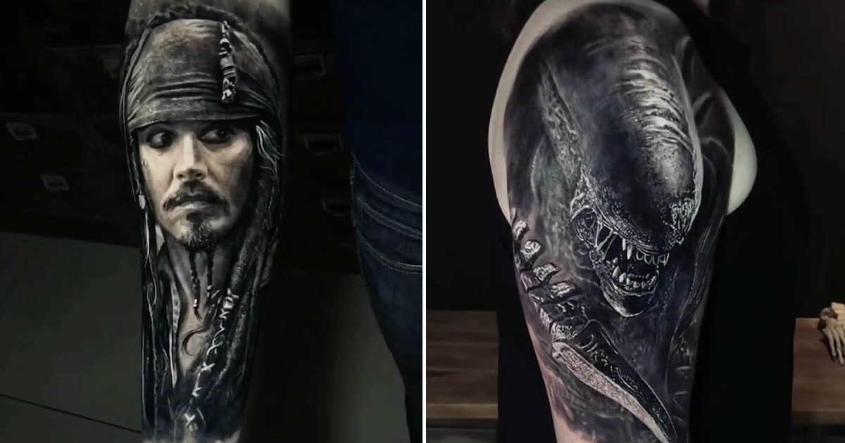 Realistic Tattoos By Eliot Kohek May Make You Want To Get Inked