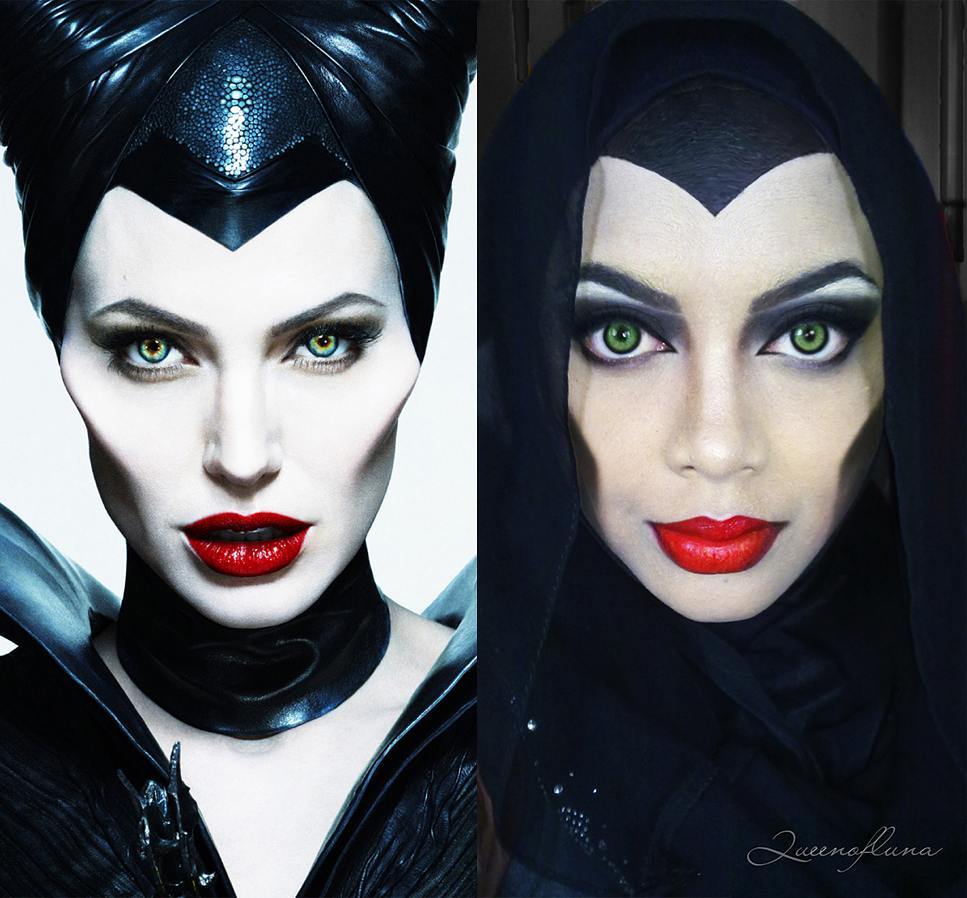 This Woman Uses Her Hijab And Makeup To Turn Herself Into Disney Characters