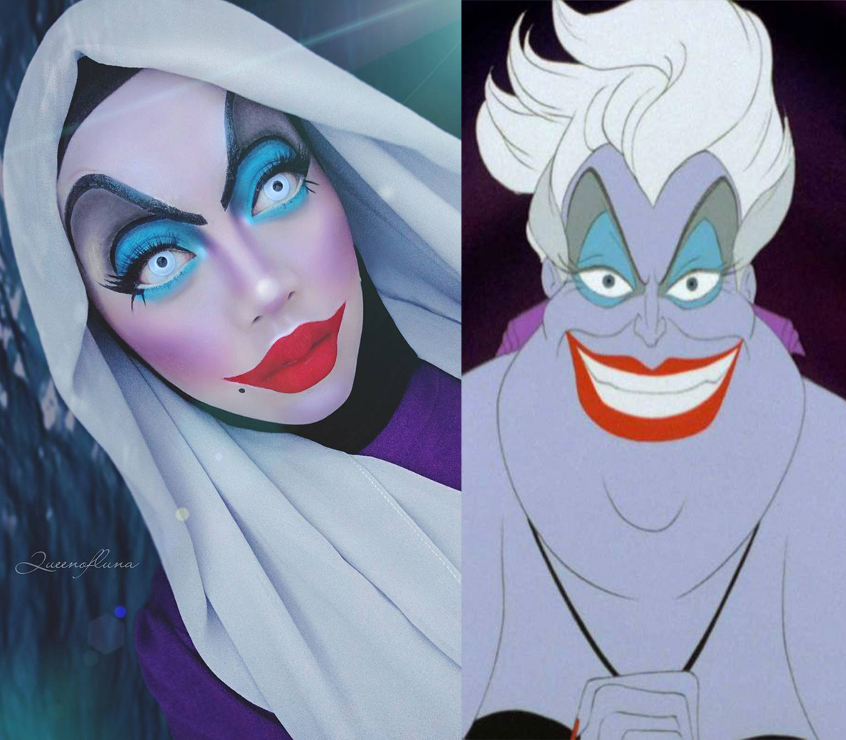 This Woman Uses Her Hijab And Makeup To Turn Herself Into Disney Characters