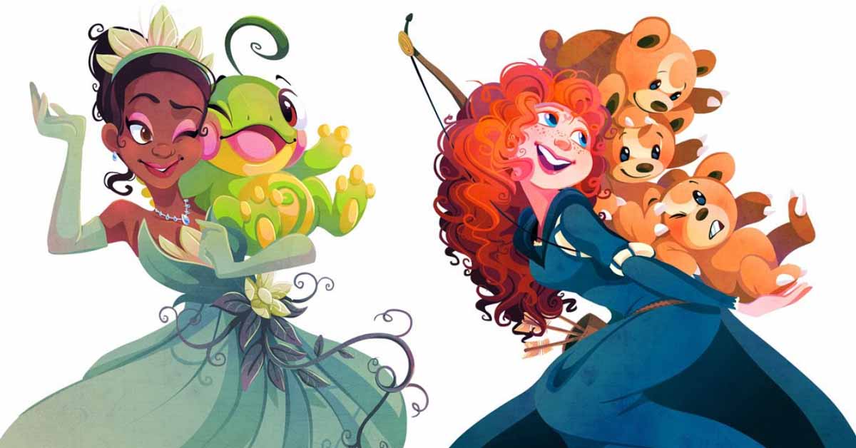 If Disney Characters Were Pokemon Trainers