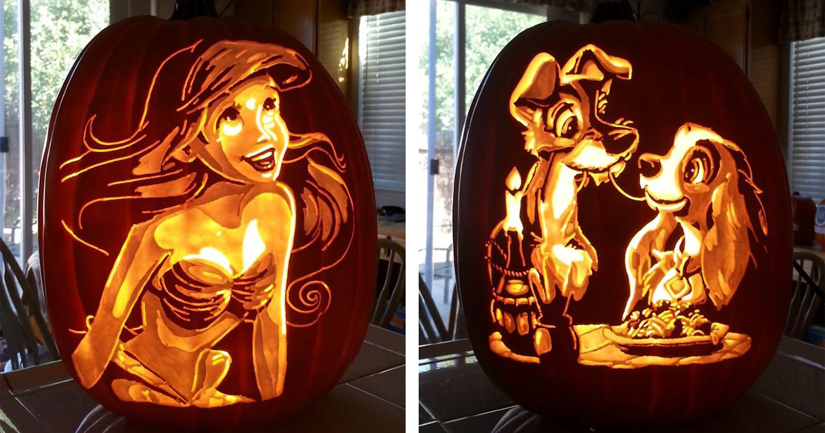 Artist Carves Jaw-Dropping Jack-O-Lanterns Of Famous Characters And People