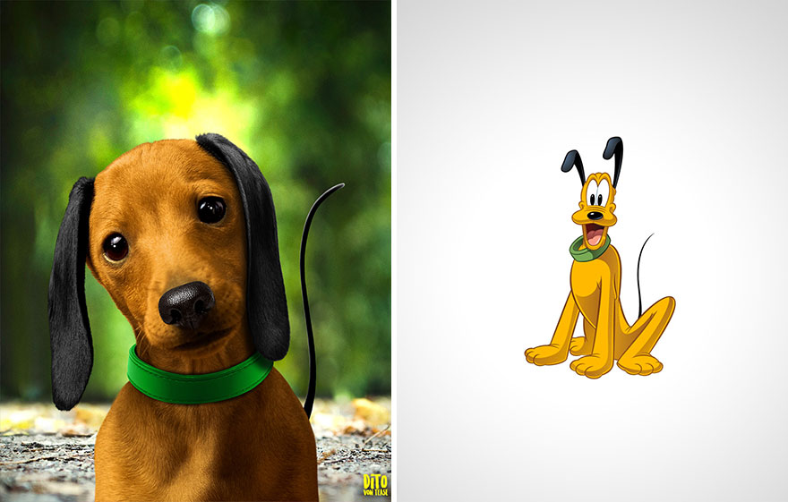 Artist Imagines What 30 Famous Cartoon Animals Would Look Like In Real Life
