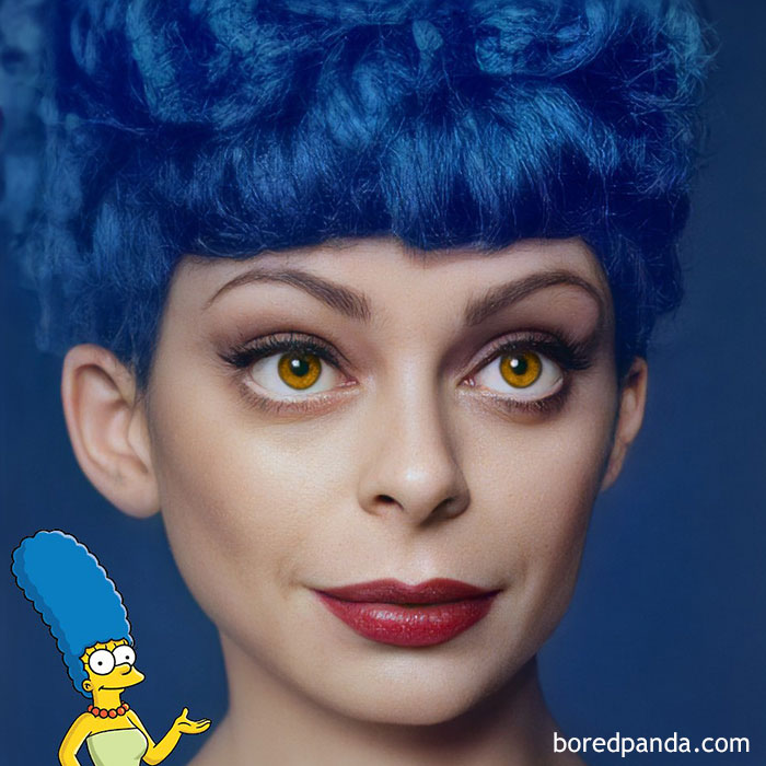 Artist Turns Popular Cartoon Characters Into Real People Using Artificial Intelligence